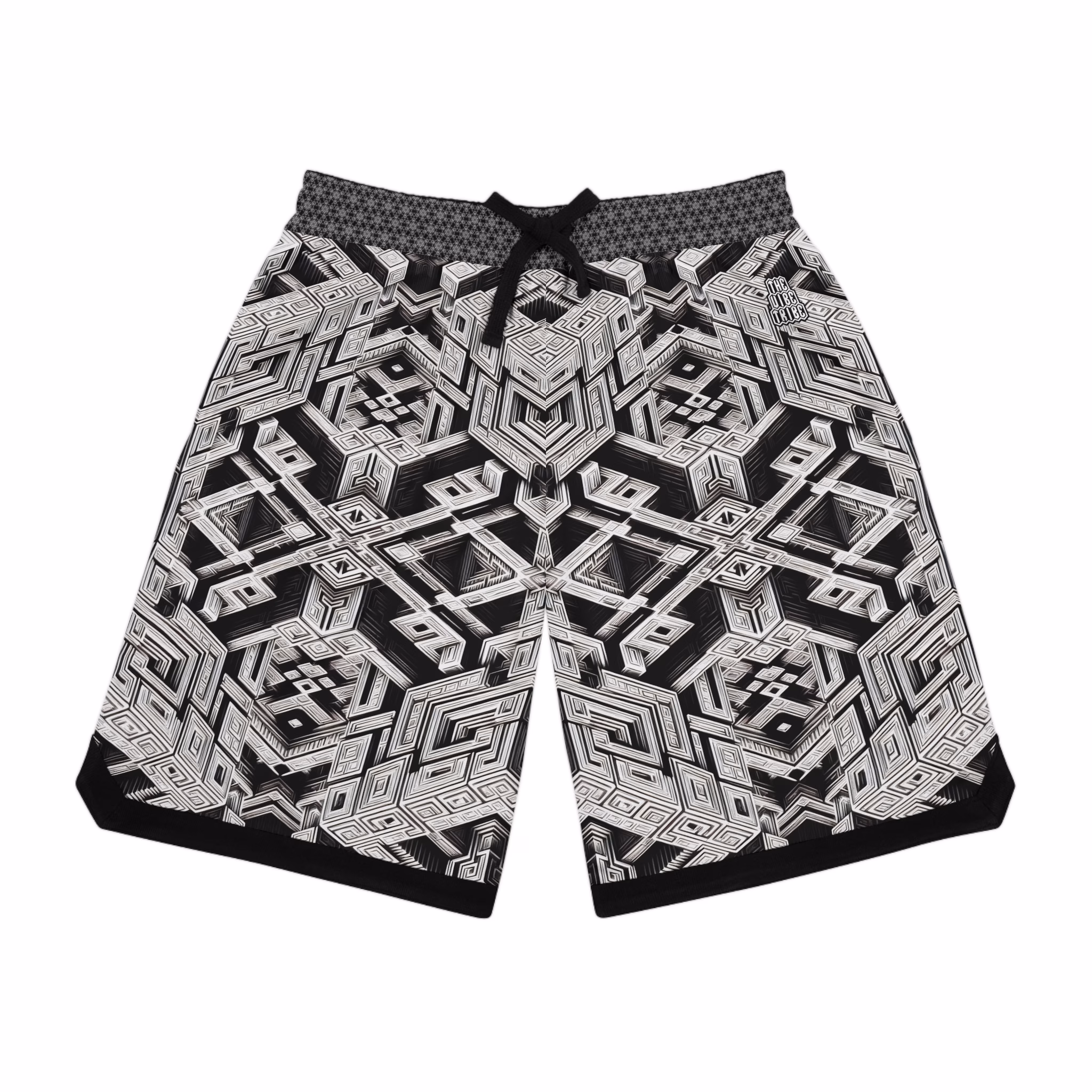 The Quantum Code – Unisex Basketball Rib Shorts
